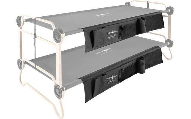 Disc-O-Bed Organizer Grau Seitentasche Für SINGEL L Und Sol-O-Cot Feldbett 1 Disc-O-Bed Organizer Grau Seitentasche Für SINGEL L Und Sol-O-Cot Feldbett