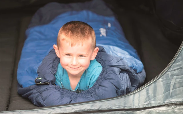 Outwell Convertible Junior Navy Kinder-Mumienschlafsack 2 Outwell Convertible Junior Navy Kinder-Mumienschlafsack – Bild 2