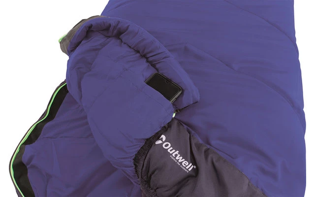 Outwell Convertible Junior Navy Kinder-Mumienschlafsack 3 Outwell Convertible Junior Navy Kinder-Mumienschlafsack – Bild 3