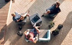 One Bar Element 2 Aufblasbarer Sessel / Sitzelement Dark Grey / Blue -Camping Gear Günstiges Camping Geschäft 365723 2596807 5