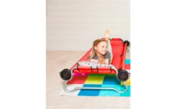 Disc-O-Bed Kid-O-Bed Einzelbett Runder Rahmen Ohne Seitentasche - Blau -Camping Gear Günstiges Camping Geschäft 376986 2274674