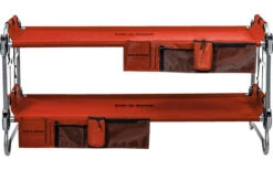 Disc-O-Bed Kid-O-Bunk Kinder Camping Stockbett Inkl. Seitentaschen Rot / Silber -Camping Gear Günstiges Camping Geschäft 378506 2375672 1