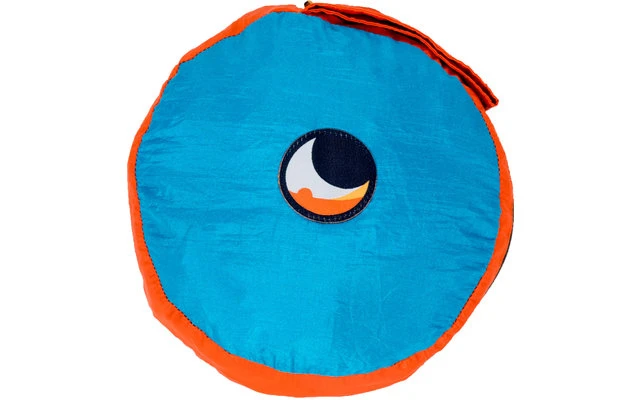 Ticket To The Moon Picknickdecke 213 X 213 Cm Aqua / Orange 1 Ticket To The Moon Picknickdecke 213 X 213 Cm Aqua / Orange
