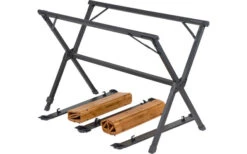 Bo-Camp Urban Outdoor Maryland Bambus Alu Rolltisch -Camping Gear Günstiges Camping Geschäft 391832 2886211