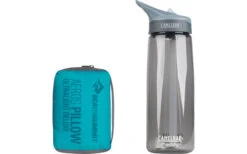 Sea To Summit Aeros Ultralight Pillow Deluxe Reisekissen, Grau 56x36x14cm -Camping Gear Günstiges Camping Geschäft 433803 3096699