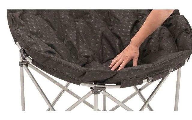 Outwell Casilda Halbmondstuhl XL Schwarz 1 Outwell Casilda Halbmondstuhl XL Schwarz