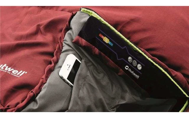 Outwell Campion Junior Kinderschlafsack Rot 5 Outwell Campion Junior Kinderschlafsack Rot – Bild 5