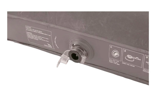 Easy Camp Luftmatratze Einzel 185 X 73 X 18 Cm Grau 2 Easy Camp Luftmatratze Einzel 185 X 73 X 18 Cm Grau – Bild 2