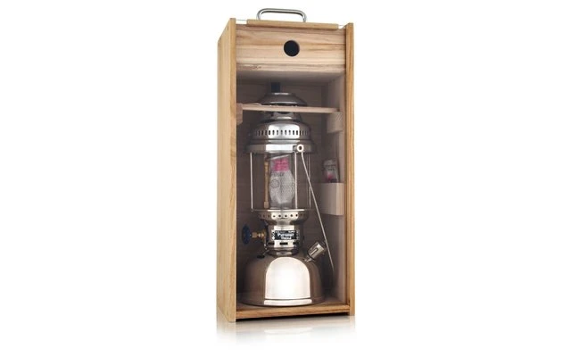 Petromax Holzbox Mit Plexiglasscheibe Für Petromax-Lampe HK350/HK500 1 Petromax Holzbox Mit Plexiglasscheibe Für Petromax-Lampe HK350/HK500