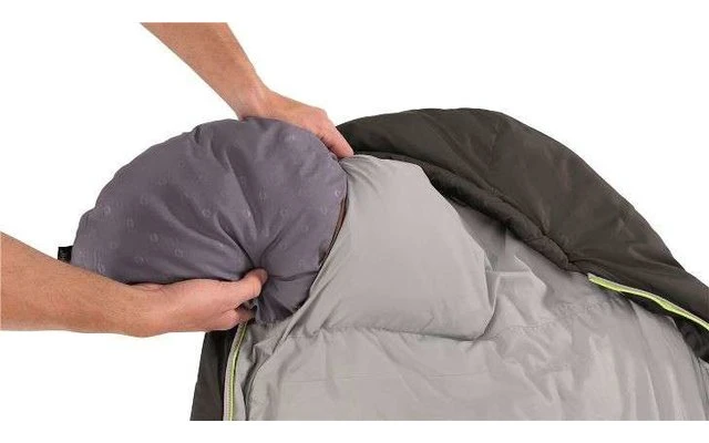 Outwell Oak Lux Schlafsack 220 X 84 Cm Grau 6 Outwell Oak Lux Schlafsack 220 X 84 Cm Grau – Bild 6