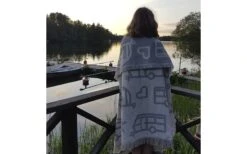 Pufz Decke Wohnwagen Weiß/grau -Camping Gear Günstiges Camping Geschäft 553915 3686600