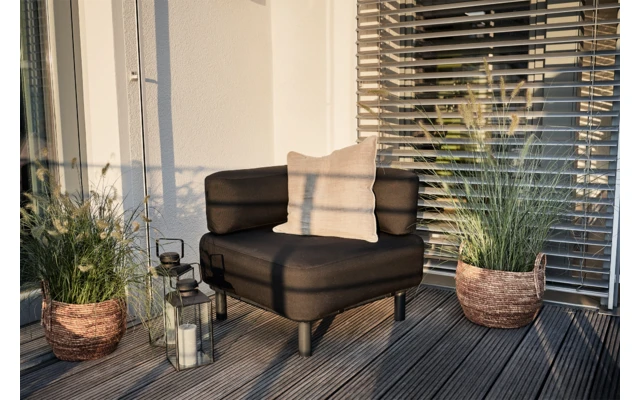 One Bar Element 1 L-Rückenlehnenbezug Black 1 One Bar Element 1 L-Rückenlehnenbezug Black