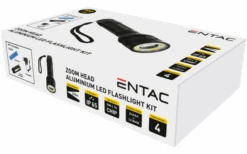 Entac Taschenlampe Zoom Aluminium 8 Watt -Camping Gear Günstiges Camping Geschäft 582003 3964811