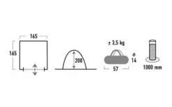 High Peak Mehrzweckzelt Lido 9 High Peak Mehrzweckzelt Lido -Camping Gear Günstiges Camping Geschäft 615331 4452195
