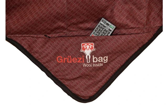 Grüezi Bag WellhealthBlanket Wool Home Schlafsack Dark Red/rusty Orange 7 Grüezi Bag WellhealthBlanket Wool Home Schlafsack Dark Red/rusty Orange – Bild 7