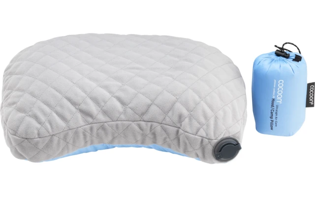 Cocoon Air Core HOOD CAMP Kissen Ultralight Wasabi / Grey 2 Cocoon Air Core HOOD CAMP Kissen Ultralight Wasabi / Grey – Bild 2