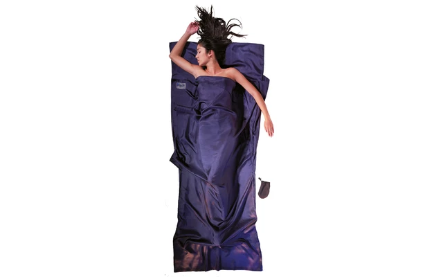 Cocoon Leicht-Reiseschlafsack Rechteck Baumwolle Ultramarine Blue 5 Cocoon Leicht-Reiseschlafsack Rechteck Baumwolle Ultramarine Blue – Bild 5