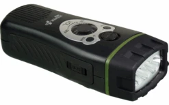 PowerPlus Wolf Dynamo USB LED Taschenlampe Und Radio 3,6 V 80 MAh -Camping Gear Günstiges Camping Geschäft 624987 4383303