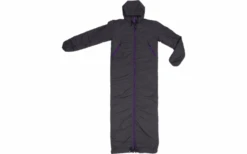 Bergstop Cozybag Comfort Multifunktionsschlafsack Mit Ärmeln Grau Lila S 210 Cm -Camping Gear Günstiges Camping Geschäft 642573 4562241