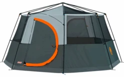 Coleman Octagon Familienzelt Für 8 Personen Orange