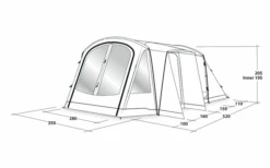 Outwell Nevada 5PE Tunnelzelt -Camping Gear Günstiges Camping Geschäft 689721 4857848