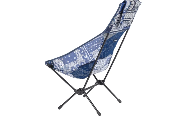 Helinox Chair Two Campingstuhl Blue Bandanna Quilt 1 Helinox Chair Two Campingstuhl Blue Bandanna Quilt