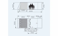 Dometic Rarotonga DA FTT 401 AIR TC LH Aufblasbares Driveaway Vorzelt 3 M Modell Links -Camping Gear Günstiges Camping Geschäft 707879 4802012