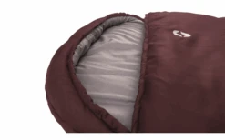 Outwell Campion Lux Aubergine Mumienschlafsack 225 X 85 Cm Dunkelrot -Camping Gear Günstiges Camping Geschäft 711473 4962311