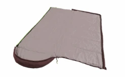 Outwell Campion Lux Aubergine Mumienschlafsack 225 X 85 Cm Dunkelrot -Camping Gear Günstiges Camping Geschäft 711482 4962329