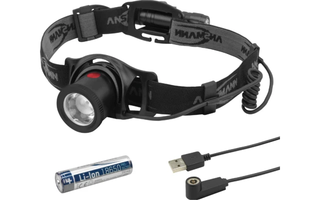 Ansmann Stirnlampe HD500R 10W Fokussierbar 550 Lumen 2 Ansmann Stirnlampe HD500R 10W Fokussierbar 550 Lumen – Bild 2