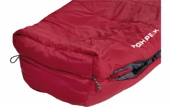 High Peak Hyperion 1 M Mumienschlafsack 210 X 80 Cm Dunkelrot/grau -Camping Gear Günstiges Camping Geschäft 731720 5032583