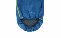 High Peak Easy Travel Trapez Mumienschlafsack Mit Kapuze Blau/dunkelblau -Camping Gear Günstiges Camping Geschäft 735077 5033678