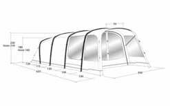 Outwell Avondale 5PA Tunnelzelt 6 Outwell Avondale 5PA Tunnelzelt -Camping Gear Günstiges Camping Geschäft 737546 4971980