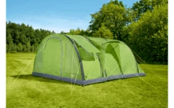 Berger Zelt Sierra 6-L Inkl. Schwarze Schlafkabine -Camping Gear Günstiges Camping Geschäft 740408 4975694