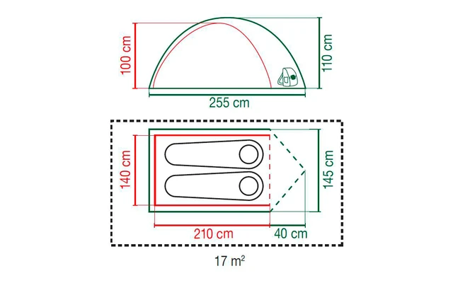 Coleman Kuppelzelt Kobuk Valley 2 2 Coleman Kuppelzelt Kobuk Valley 2 – Bild 2