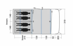 Outwell Avondale 4PA Tunnelzelt 11 Outwell Avondale 4PA Tunnelzelt -Camping Gear Günstiges Camping Geschäft 748517 5009087