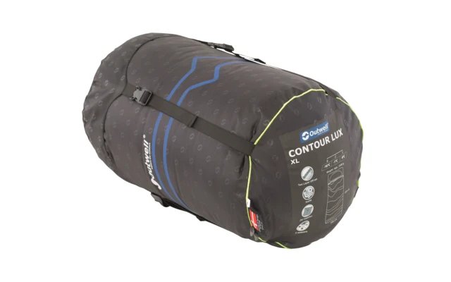 Outwell Countour Lux XL Deckenschlafsack Green 2 Outwell Countour Lux XL Deckenschlafsack Green – Bild 2