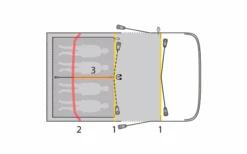Outwell Hayward Lake 4ATC Aufblasbares Tunnelzelt 4 Personen -Camping Gear Günstiges Camping Geschäft 789707 5207522