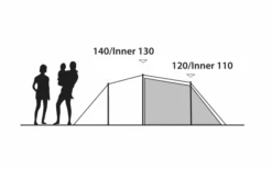 Outwell Earth 2 Doppelbeschichtetes Zelt -Camping Gear Günstiges Camping Geschäft 790742 5217254